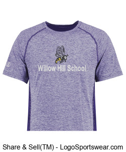 NEW Willow Hill Bee Electrify Coolcore t-shirt #1 (printed) Design Zoom