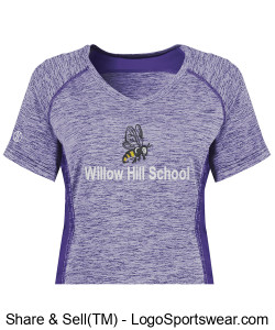 NEW Willow Hill Bee Electrify Coolcore t-shirt #2 (printed) Design Zoom