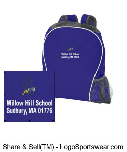 Willow Hill School RIG BAG with bee (perfect for PROJECT FEAT!) Design Zoom