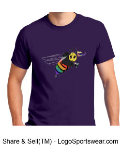 "BEE PROUD" WHS T-Shirt Design Zoom