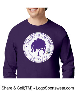 WHS LOGO and BEE Long Sleeve T-Shirt Design Zoom