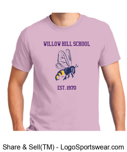 Willow Hill BEE t-shirt (EST. 1970) Design Zoom